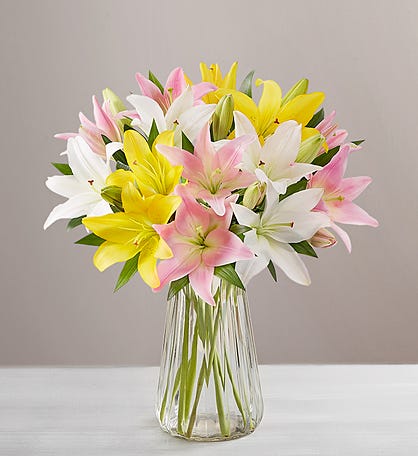 Sweet Spring Lily Bouquet